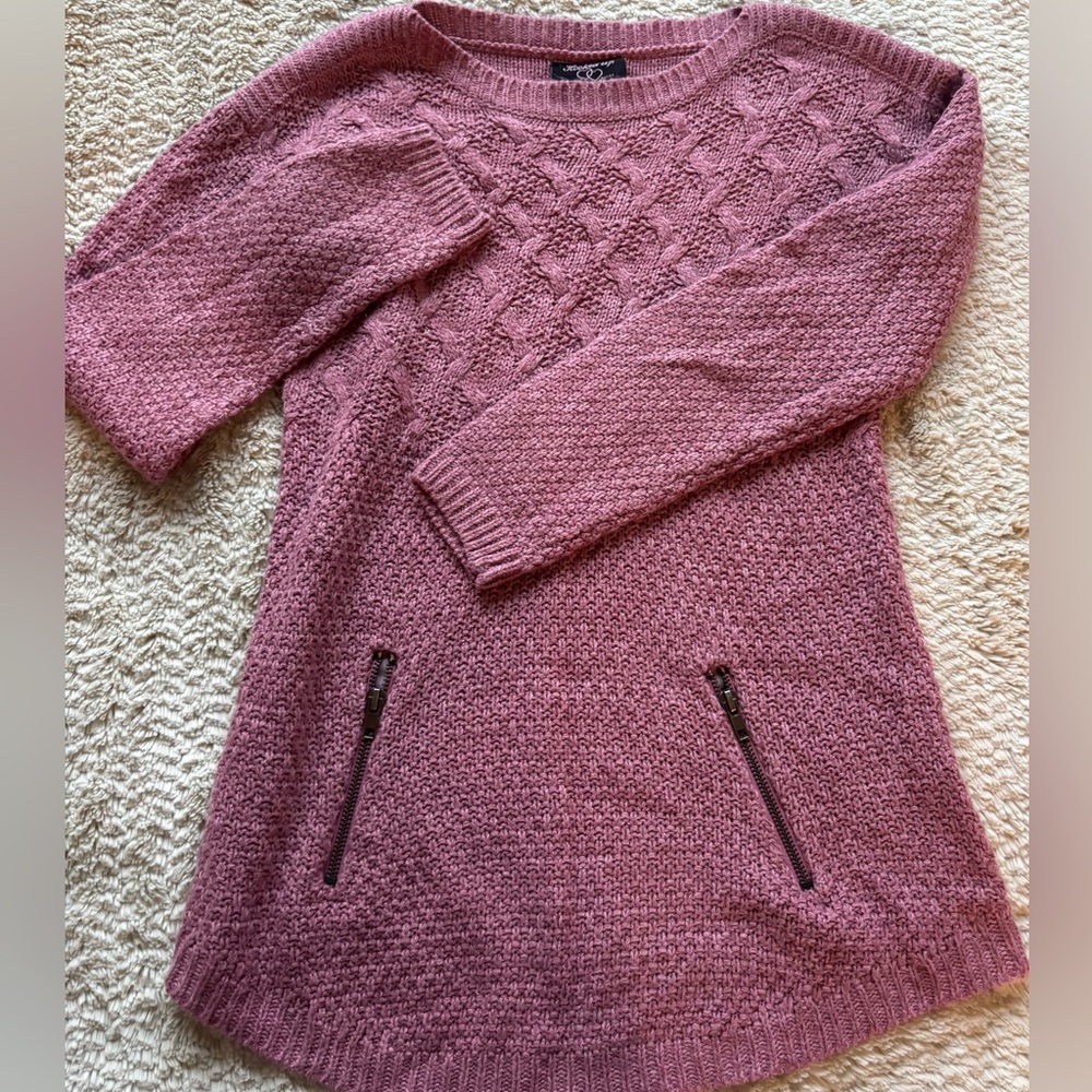 Hooked Up by IOT Pink Sweater